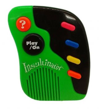 Vintage 1995 Insultinator Programmable Insult Machine Toy Electronic