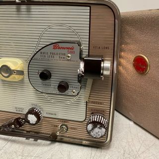 Vintage Eastman Kodak Brownie 500 8mm Film Movie Projector 3