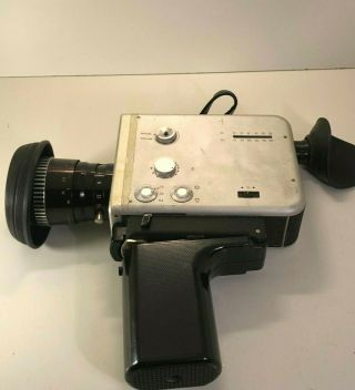 Braun Nizo S56 Film Cine Movie Camera 8 Mm Single Frame 54fps