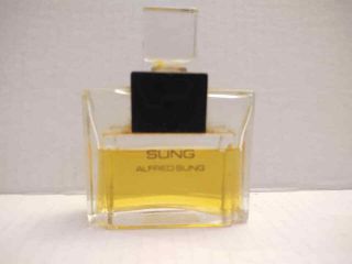 Sung Alfred Sung Perfume 1.  7 Oz Eau De Toilette 50 Ml Edt 80 Vintage