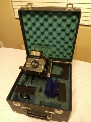 Vtg Polaroid Trojan Dpx Dental Clinical Camera Systems Lenses /case