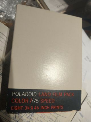 Polaroid Type 108 75 Speed Color Film Pack