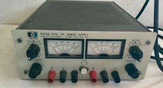 Vintage Hp 62058b Dual Dc Power Supply