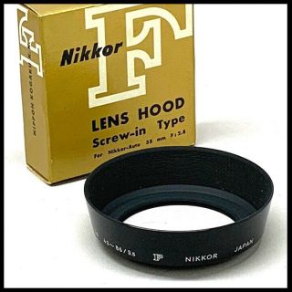Nikon (hn - 3) Screw - In Hood For Nikkor 35mm And 43 86mm Lenses