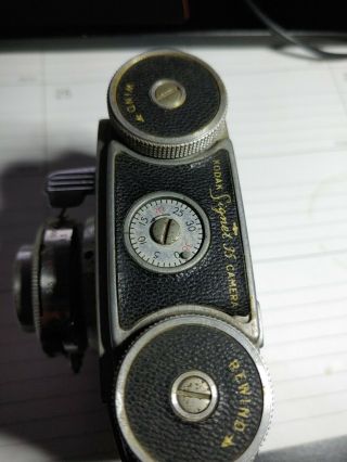 Vintage 1950 Kodak Signet 35 Camera with Leather Case 3