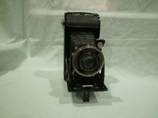 Vintage Voigtlander Bessa Folding Camera With Compur Shutter