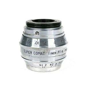 :taylor Hobson Comat 1 Inch 25mm F1.  9 C Mount Lens (read)