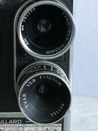 Paillard Bolex B8 8mm Movie Camera - Near