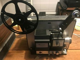 Vintage Bell & Howell Filmosound 8 Model 468a 8mm Projector Automatic Rewind