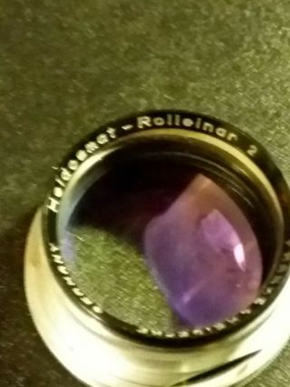 Rolleinar 2 Bayonet I - Vintage Tlr Close - Up Lens = 12.  2” Focus Distance - Bay I