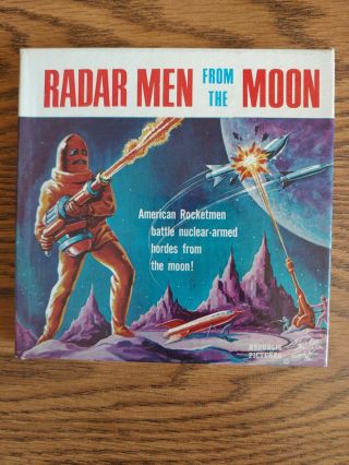 Radar Men From The Moon.  8mm B&w Silent Film.  Sf - 7 Never Viewed.