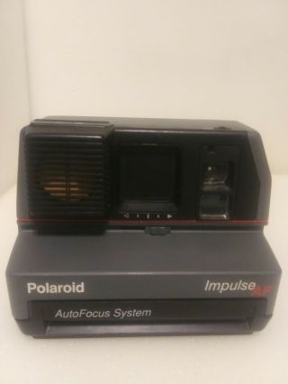 Polaroid Impulse Af Autofocus System Gray 600 Film Camera Vintage 1980 