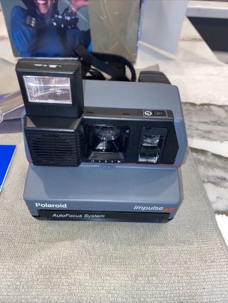 Vintage Polaroid Impulse Af (auto - Focus) Instant Camera 600 Film & P104 Filter