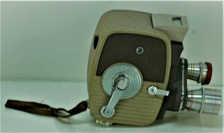 Vintage Keystone 8 mm film camera tri - lens K 26 100 FOR CHARITY 2