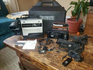 Panasonic Omnimovie Vhs Pv - 200d Vhs Video Recorder - Vintage 1985