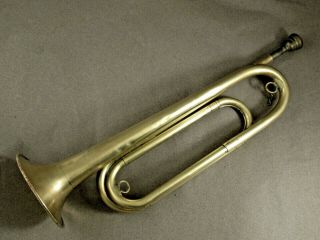 Vintage Rexcraft Us Regulation Bugle Made In Usa