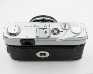 Minolta A - 5 35 mm Camera W/ 1/2 Case 3