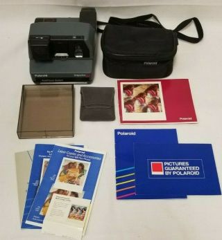 Polaroid Impulse Af Camera With Case And Special Effect Filters