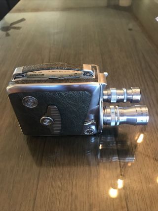 Vintage Keystone Model K - 48 Bel Air 8mm 3 Lens Movie Camera.