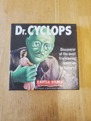 Castle Films Dr.  Cyclops No.  1039 8mm Never Viewed