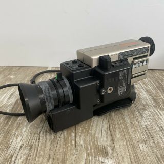 Vintage Hitachi Vk - C840 Saticon X6 Zoom Lens Color Video Camera