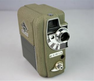 Eumig Electric 8 8mm Motion Picture Film Camera Cine Circa:1957 Made In Austria