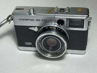 Olympus 35 Ec2 Rangefinder Film Camera E.  Zuiko 42mm F/2.  8