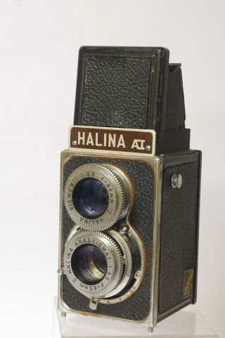 F90381 Halina Ai Tlr 120 Film Camera – Has Issues