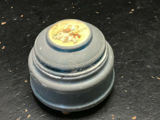 Vintage Powder Puff Music Box See Pictures 2