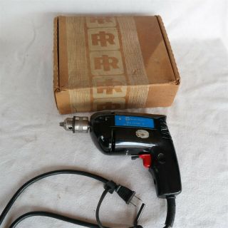 Vtg Western Electric / Ingersol Rand Bell Telephone 3/8 " Corded Drill