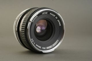 Canon Lens Fd 28mm 1:3.  5 Chrome Nose (canon Fd Mount)