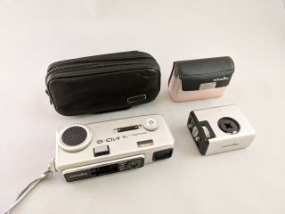 Minolta - 16 Mg - S Subminiature Spy Camera With Flash,  Case And Chain 1969 - 74