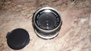 Nikon Nikkor S Auto 1:2.  8 F=35mm Lens