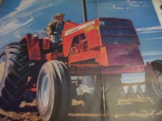 Vintage Allis Chalmers Advertising - 190 Xt Tractors - 8 " X 11 "