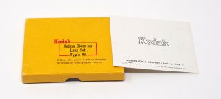 Kodak Retina Close - up Lens Set Type N 32mm For Retina Reflex III/S 2