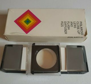 Polaroid Sx - 70 Close - Up Lens And Flash Diffuser 121 With Box