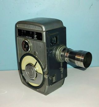 Vintage Yashica - 8 8mm Movie Camera W/ Walz Wide Angle 6.  5mm F:1.  9