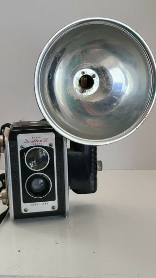 Vintage Kodak Duaflex Iii 3 Film Camera Wt Flash Attachment -,  Not