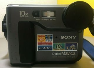 Sony Digital Mavica Camera MVC - FD73 with Accessories -, 3