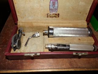 Vintage Welch Allyn Diagnostic Otoscope Ophthalmoscope Case