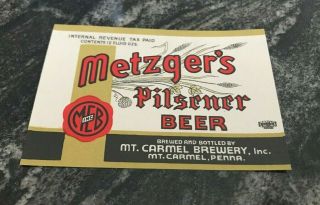 Vintage Irtp Metzger 