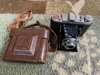 Taisei Koki Welmy Six 6x6 120 Film Camera W/ Terionar 75mm F3.  5 Lens,  Case