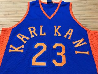 MENS XL - Vtg 90s Karl Kani 23 Glued on Basketball Jersey 2