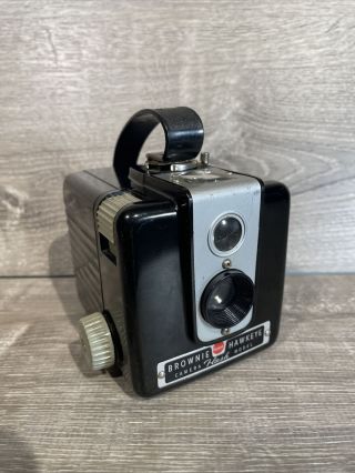 Kodak Brownie Hawkeye Box Camera Flash Model 620 Film Collectible