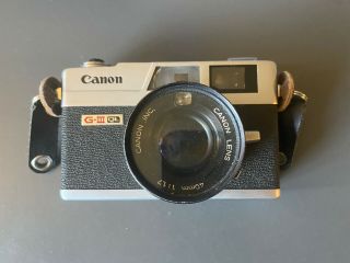 Canon Canonet Ql17 Giii 35mm Rangefinder Film Camera Parts