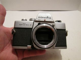 Minolta Srt Sc - Ii 35mm Film Camera Body Only