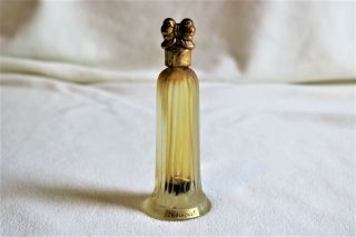Vintage 1930s French Perfume Parfum Indiscret Lucien Lelong Bow Top 10 Full