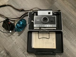 Polaroid 250 Vintage Land Camera With Case And Accessories Very / Vgc