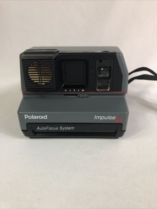 Vintage Polaroid Impulse Af (auto - Focus) Instant Camera Self - Timer With Bag