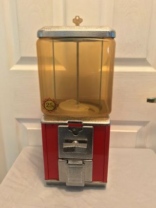 Vintage Ashland Store 16” Candy Gumball Machine With Key (great)